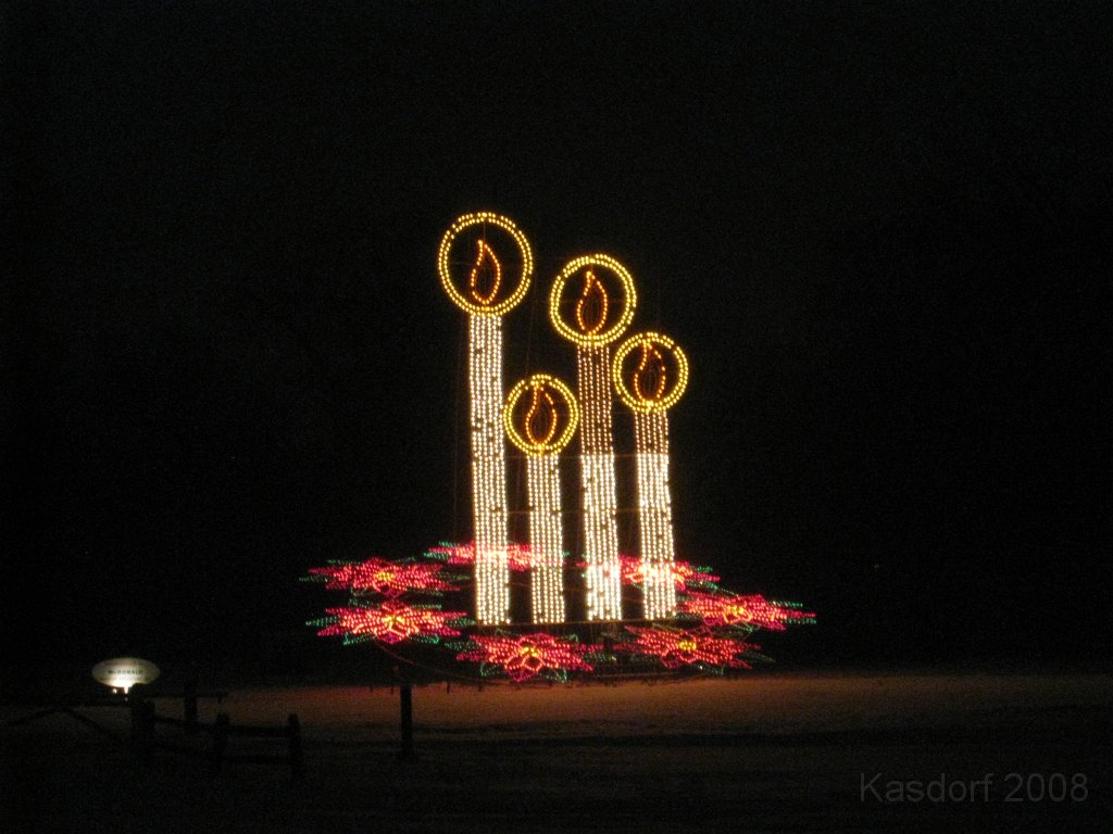 Christmas Lights Hines Drive 2008 084.jpg - The 2008 Wayne County Hines Drive Christmas Light Display. 4.5 miles of Christmas Light Displays and lots of animation!